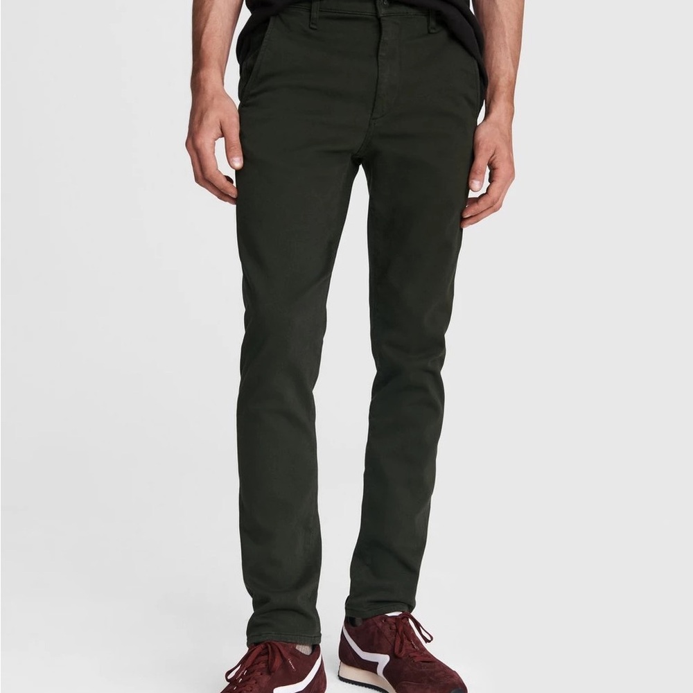 rag & bone Fit 2 Deep Spruce Green Chinos